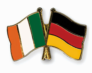 Pin banderas alemana irlandesa