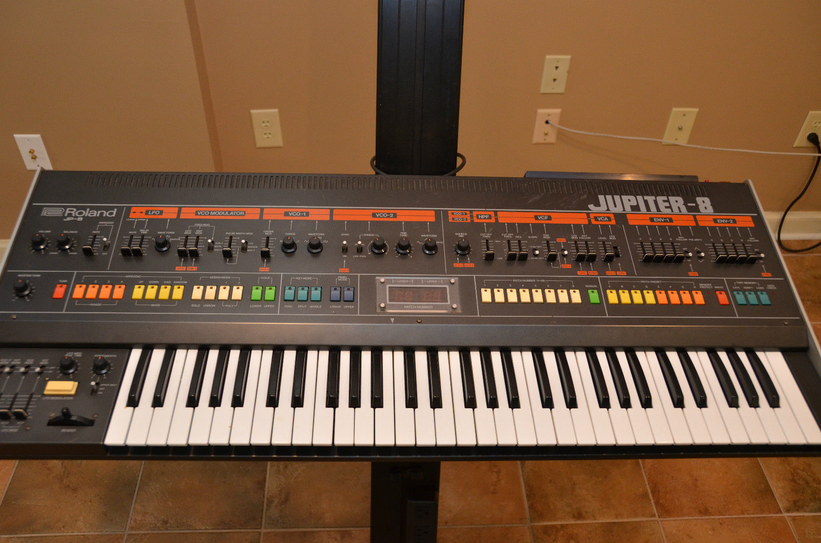 MATRIXSYNTH Roland Jupiter 8 Synthesizer with MIDI SN 161526
