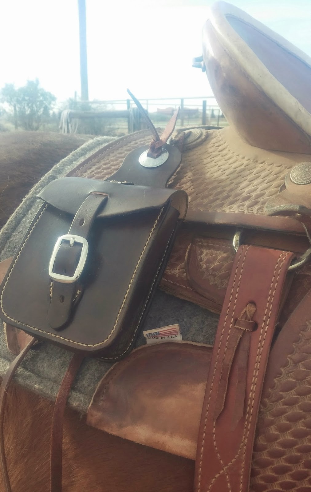 Functional Horsemanship Small Saddle Bag Sanctuary Leather