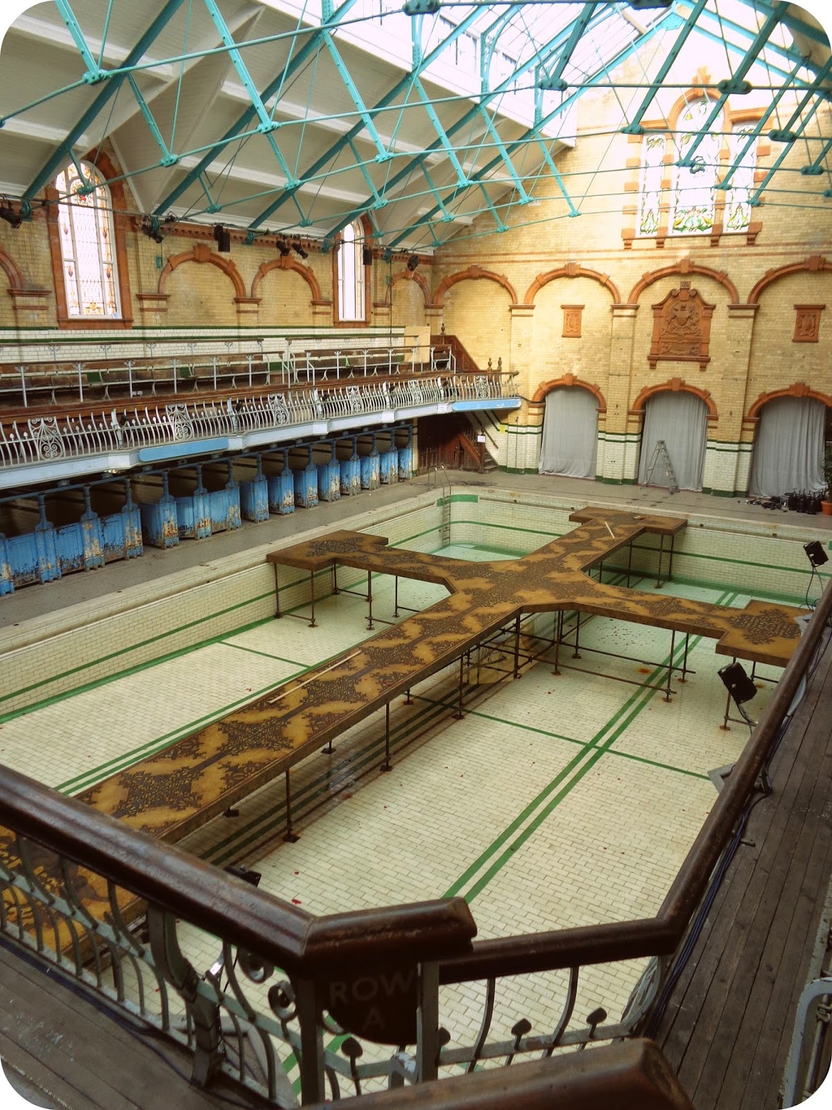 Vintage Vixen Bathing Beauty Victoria Baths, Manchester