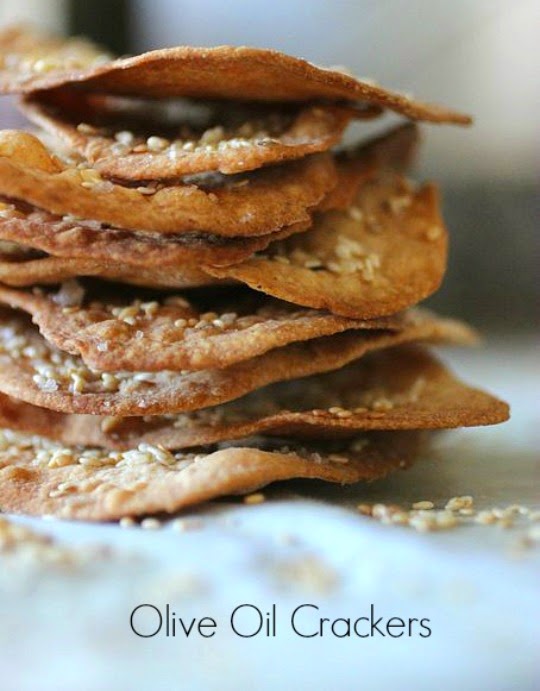 Ottolenghi's Olive Oil Crackers Vintage Kitchen Notes