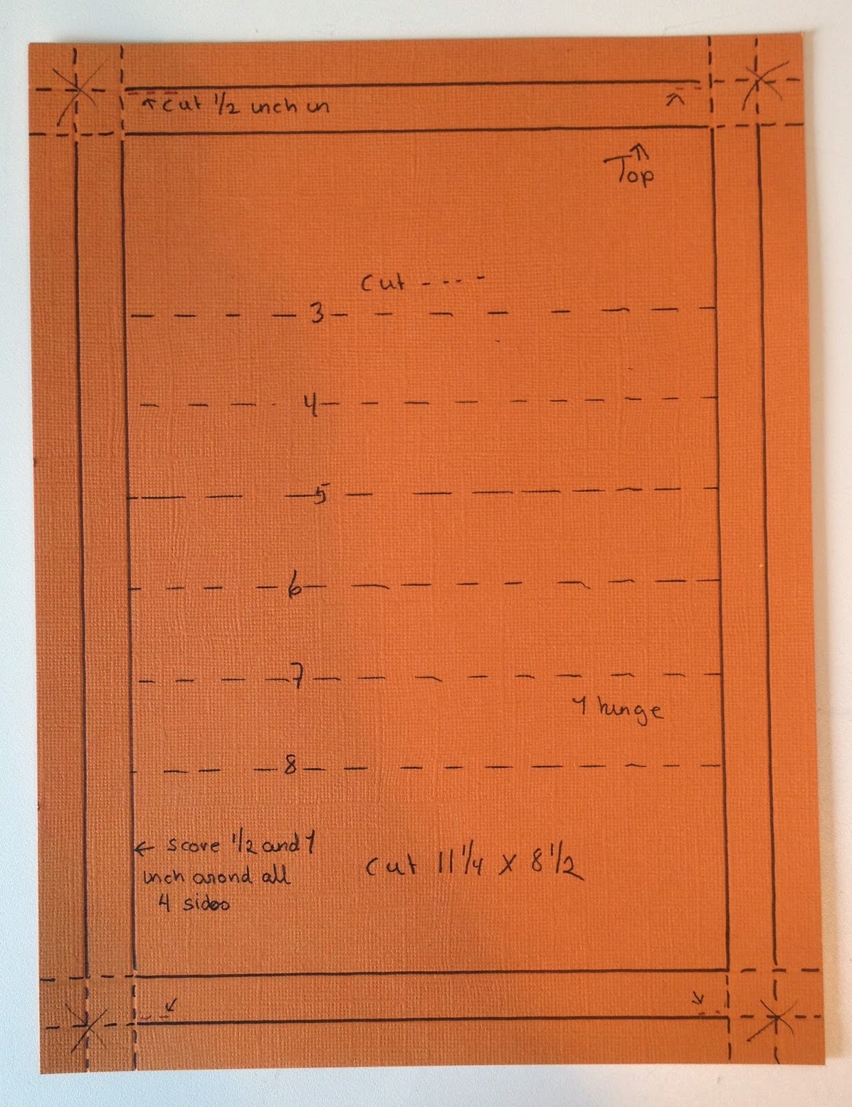 annes papercreations Tutorial How to make a Wallet Photo Mat Album