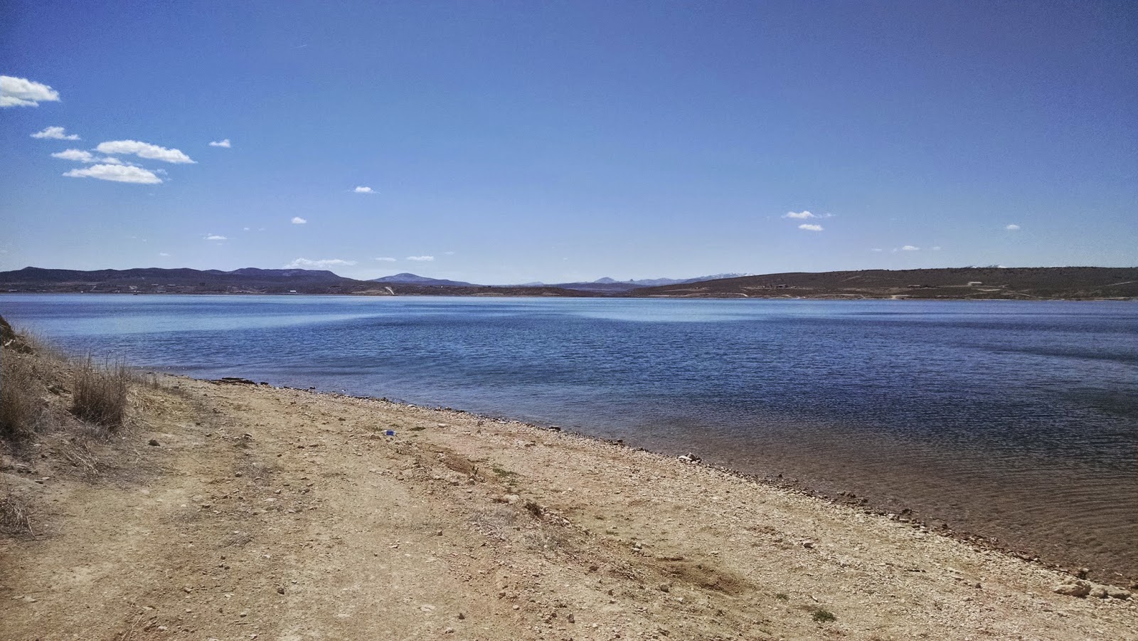 Running on Eddie South Fork Reservoir Elko Nevada