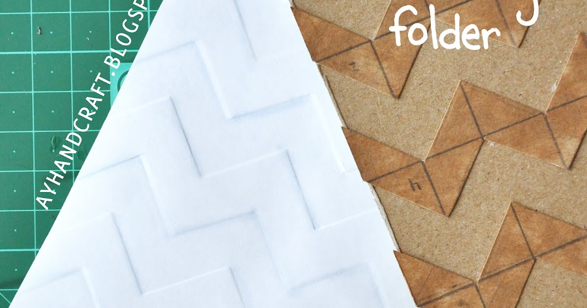 Someday Crafts DIY Embossing Folders