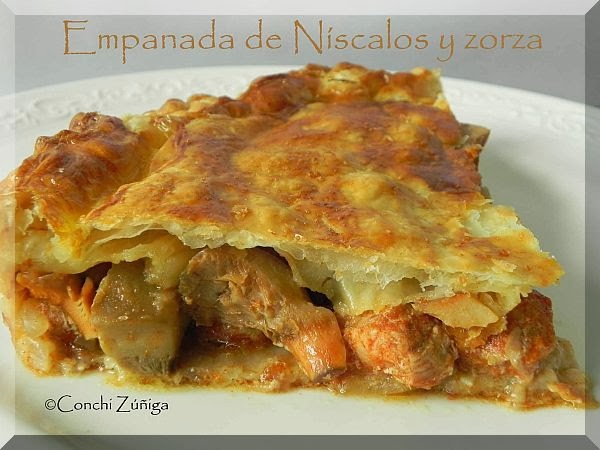 Empanada De Níscalos Y Zorza
