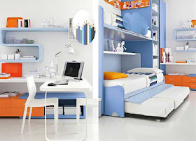 Selection of Bed in the room Interior Decoration