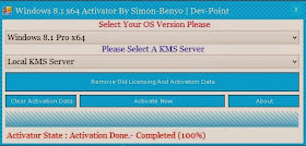 Windows 8.1 (x86 X64) Activator By Simon-Benyo [100% Working]