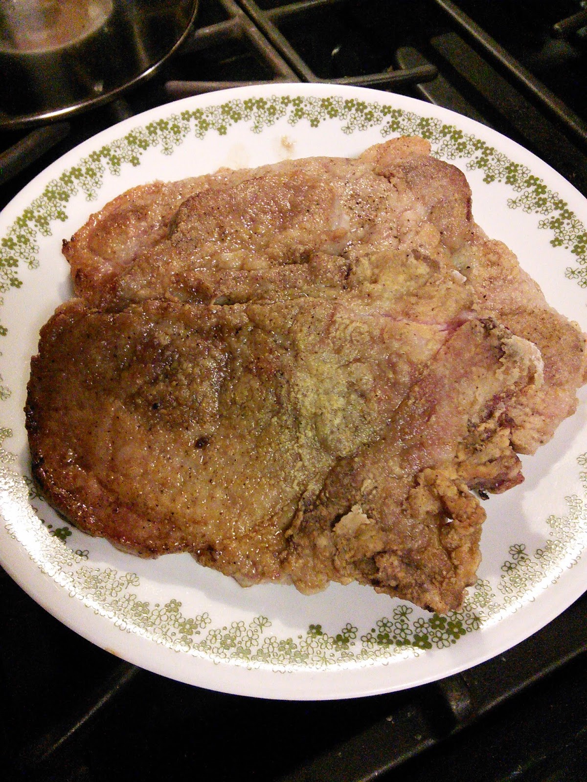 Hot Southern Mess Pork Chops, Rice and Gravy