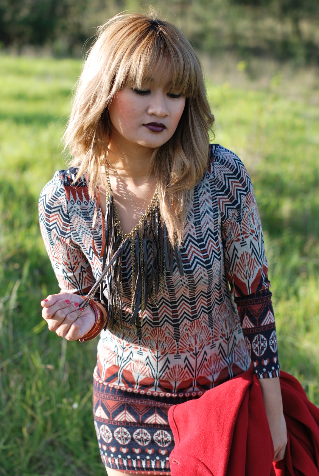 Lucy and The Runaways: My dream catcher delivered me this tribal dress