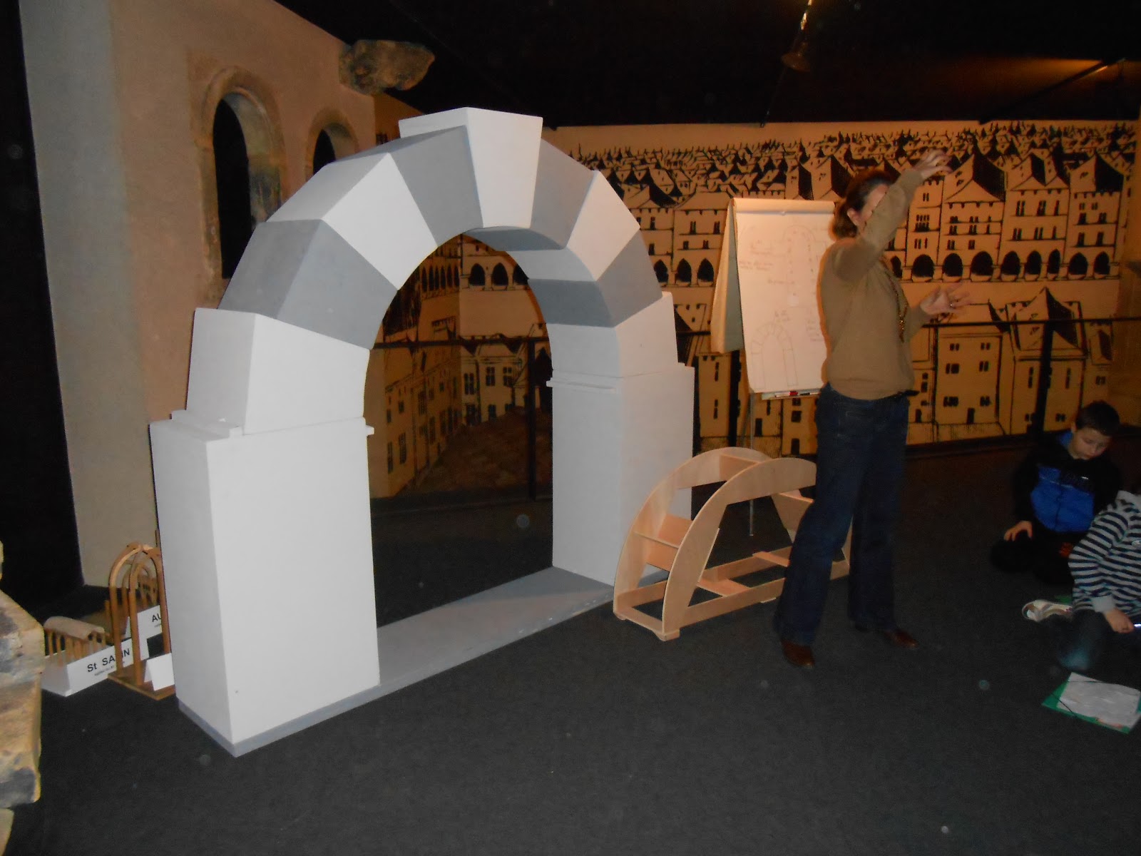 La classe de CM1 2 Au musée art roman et art gothique