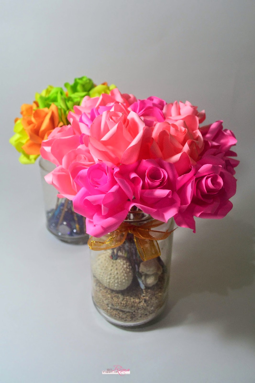 Do It Yourself Membuat Bunga Mawar Dari Kertas Lipat Miss Risna