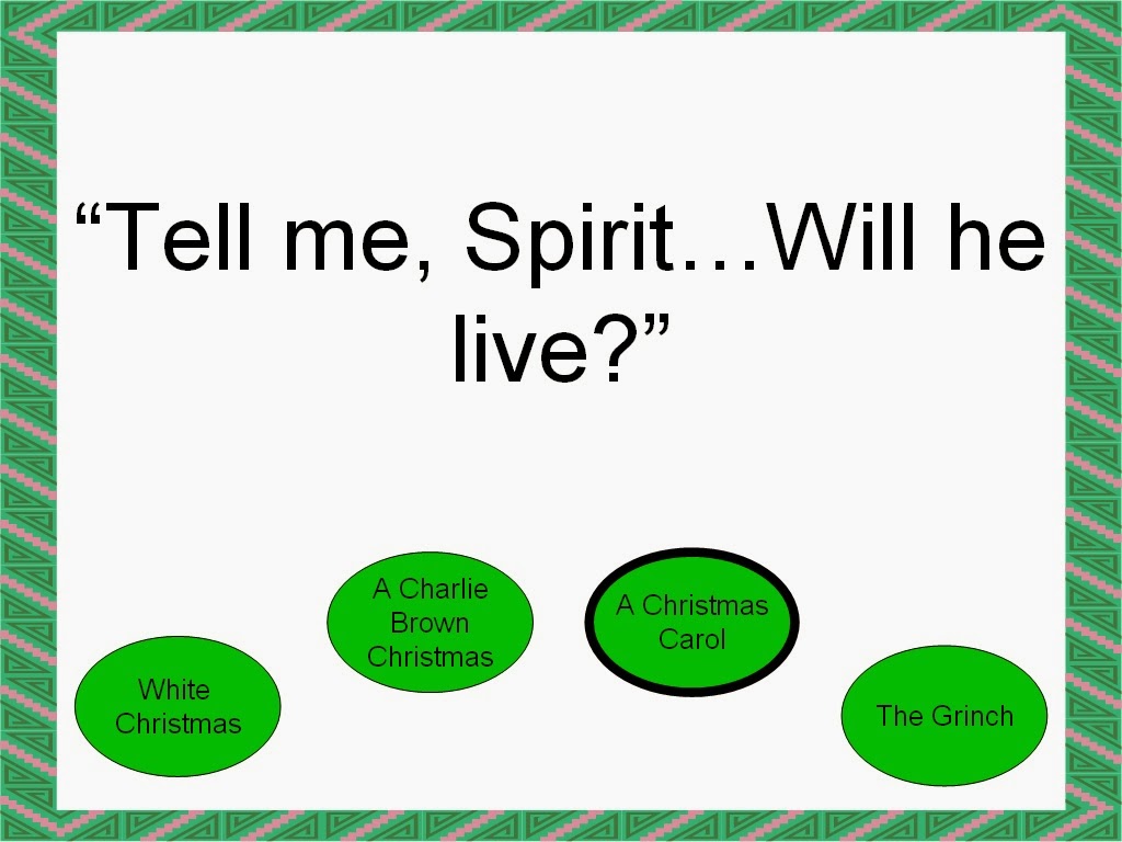 Student Survive 2 Thrive: Famous Christmas Movie Quotes Trivia Game