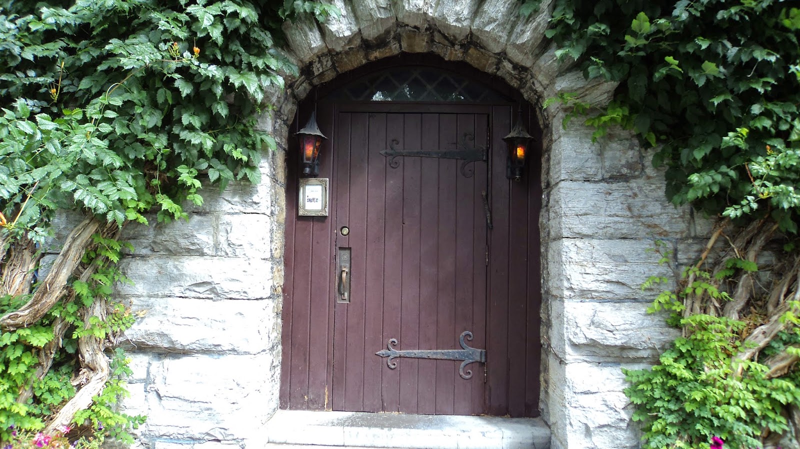 Beardslee Castle entrance, photo by Robin Tompkins