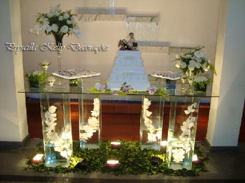 decoração de bolo simples