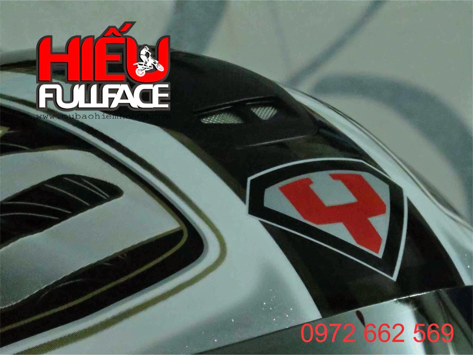 Chuyên bán nón bảo hiểm full face cho anh em có nhu cầu - 1