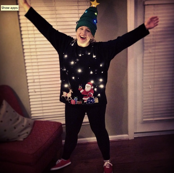 Je M'appelle Molly: DIY Light-Up Christmas Sweater I've actually found it quite difficult to find really classic, tacky Christmas sweaters. I got this one at Walmart, where you can always find something ... - Je M'appelle Molly: DIY Light-Up Christmas Sweater