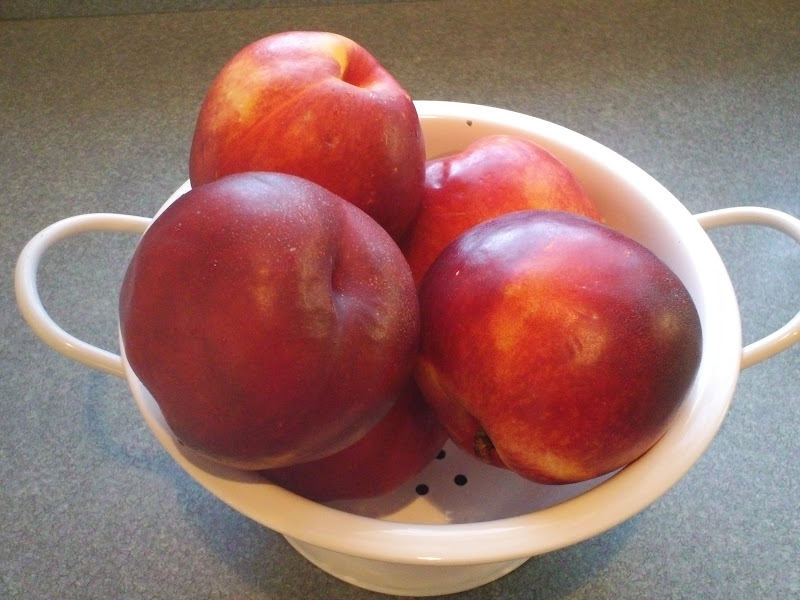 Danielle's Sweets Nectarine Custard Pie