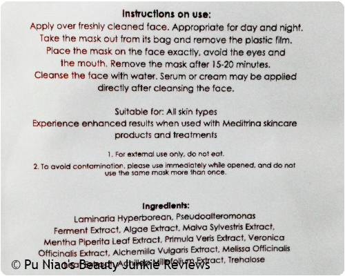 Meditrina Arctic Algae Refining Mask Meditrina Arctic Algae Refining Mask
