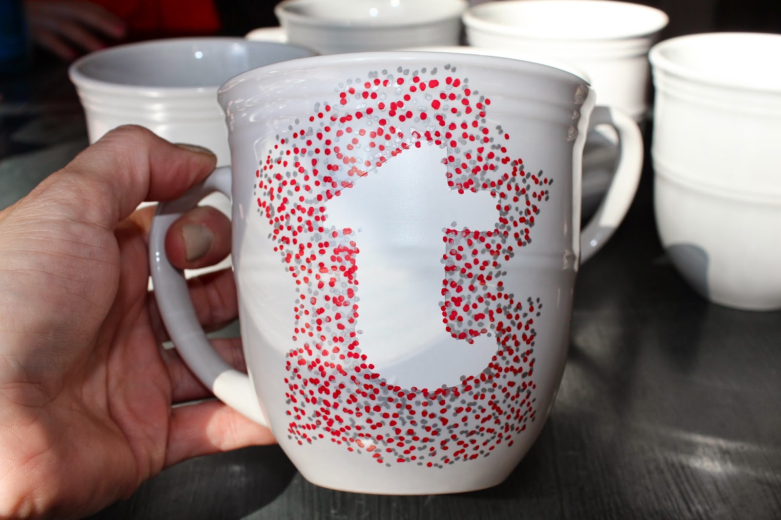 DIY Personalized Marker Mugs Karen Ehman