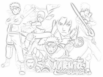 Naruto Shippuden Coloring Pages