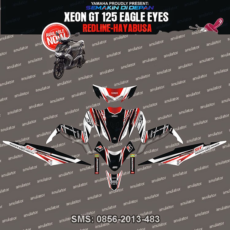 yamaha xeon gt 125 eagle hayabusa putih hitam yamaha xeon gt 125 eagle hayabusa putih hitam