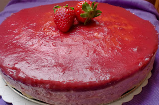 295º Receta: Tarta De Fresas Y Queso. Tarta San Valentin
