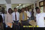 BSc. AF 2nd Year students At NBAA 2012