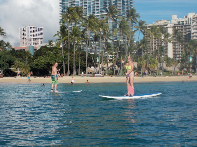Paddle Boarding Waikiki