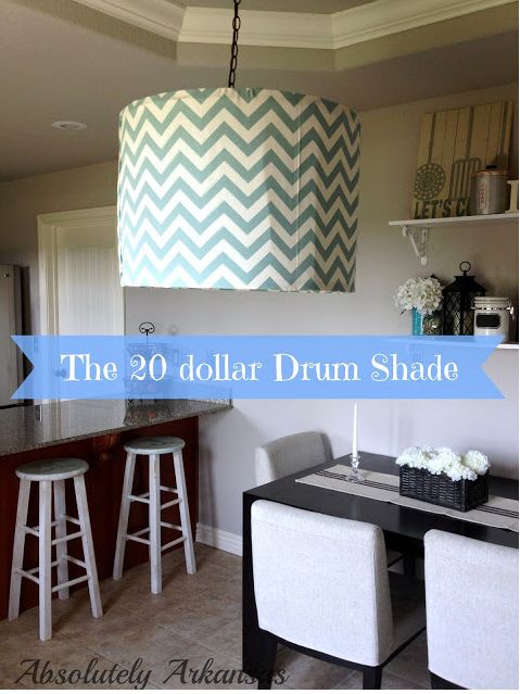 $20 DIY Drum Shade
