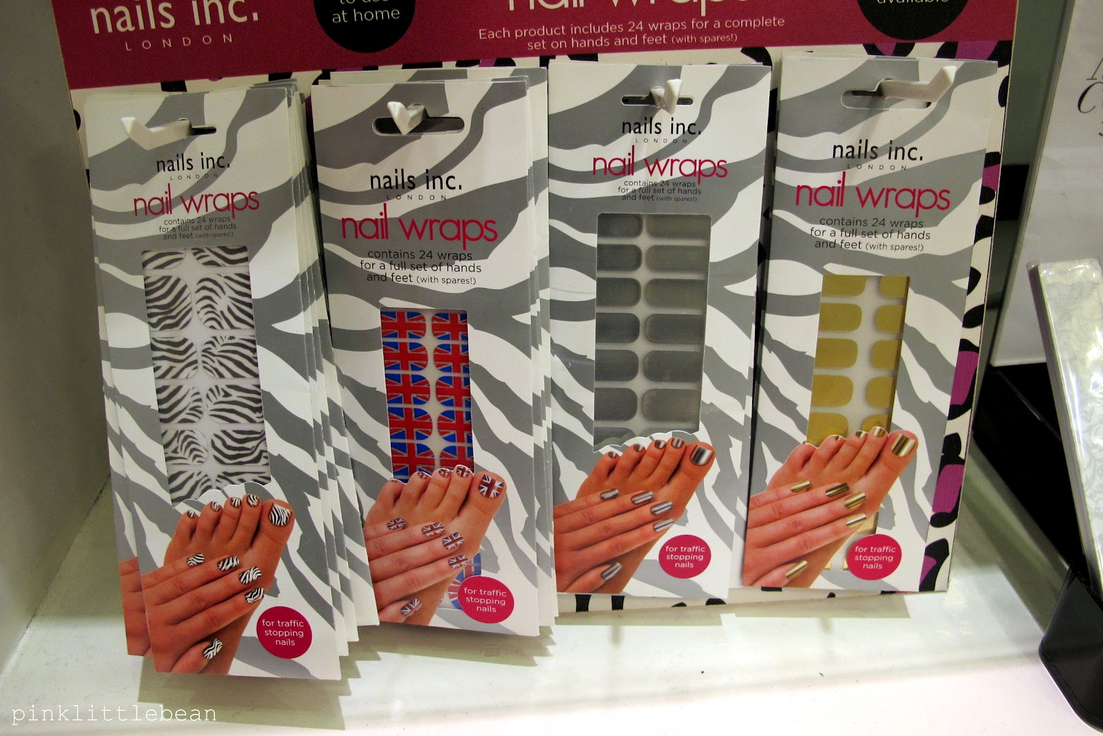 I didn't realise that Nails Inc did nail wraps. I'd like to try them out