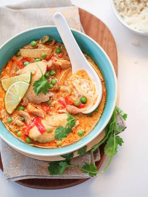 Cooking Recipes Slow Cooker Thai Chicken Soup