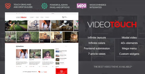 Download VideoTouch v1.3 – Themeforest Video WordPress Theme