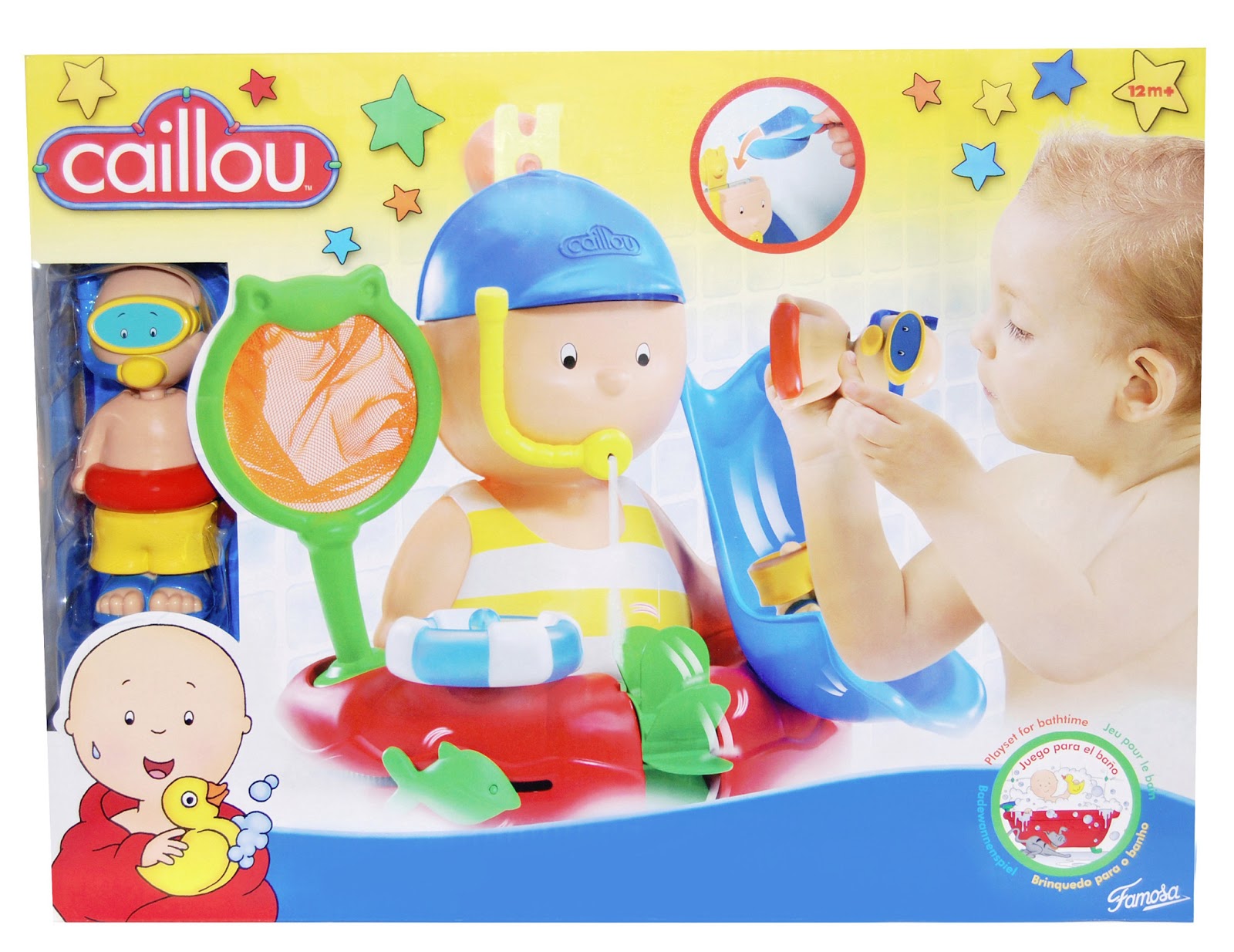 Caillou Bathtime With You Review Outnumbered 3 To 1