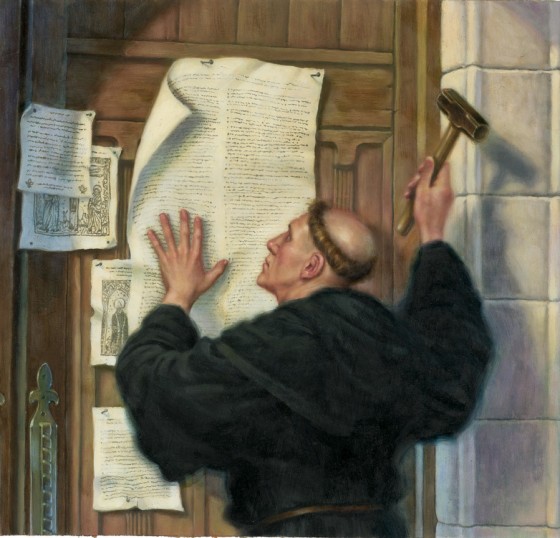 95 theses   luther   iclnet