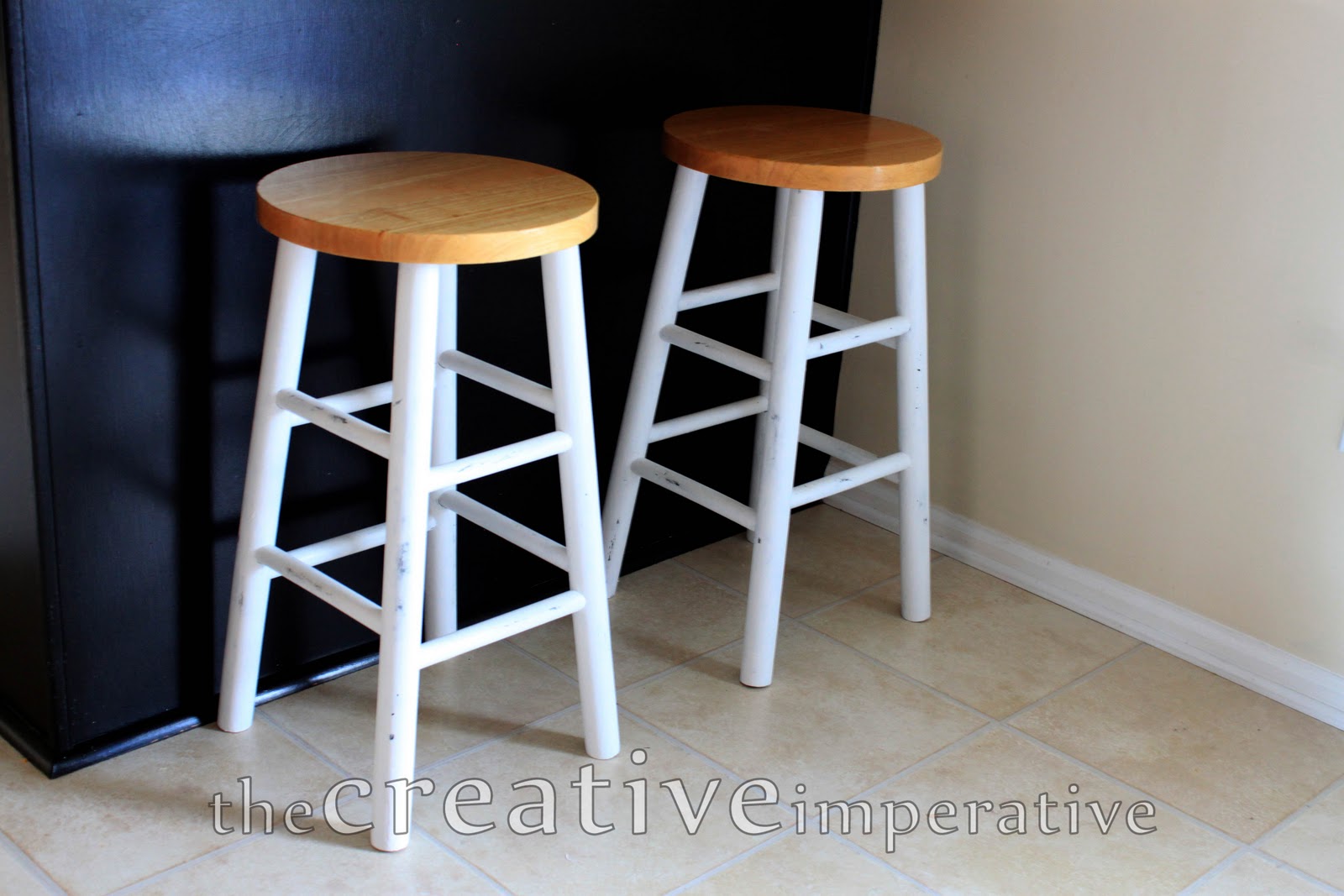 The Creative Imperative Skirted Bar Stool