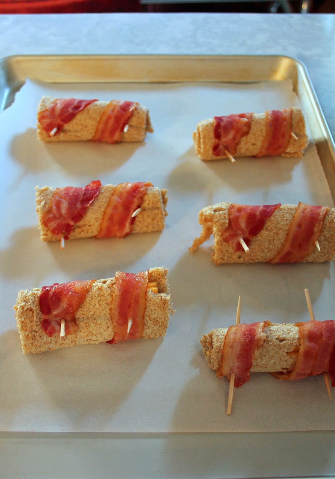 Jo and Sue Grilled Cheese Bacon Roll Ups