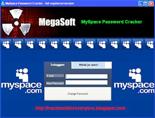 crack myspace password software
