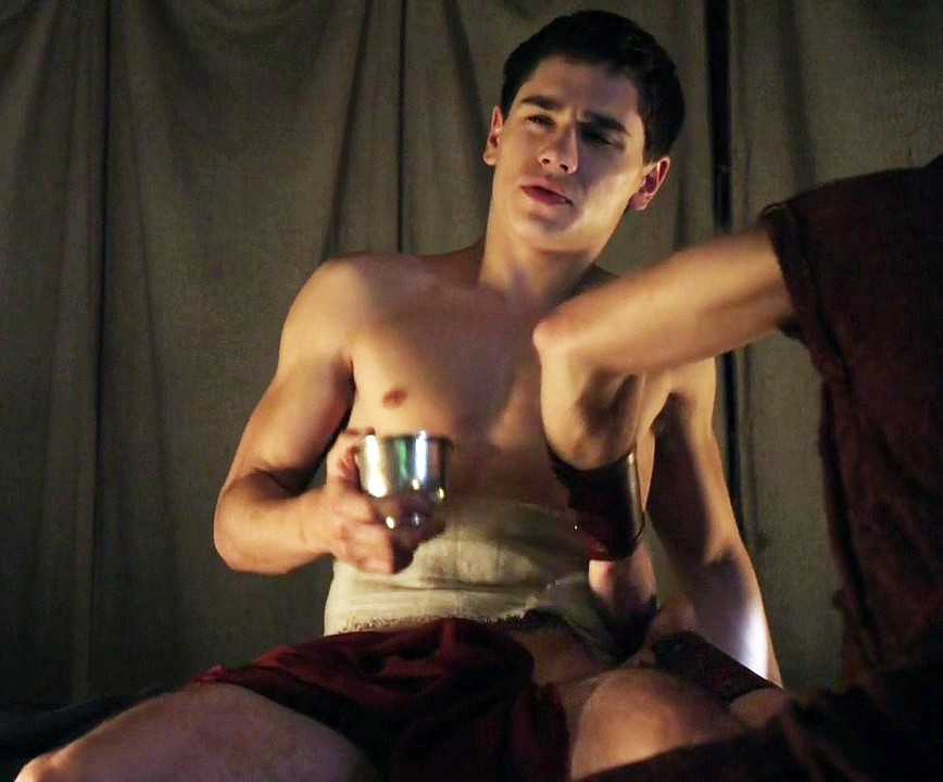 Christian Antidormi - Shirtless & Naked in "Spartacus: War of the ...