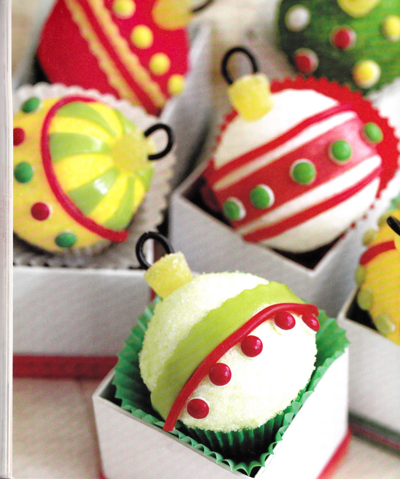 Cupcake Christmas Ornament Cupcake Christmas Ornament