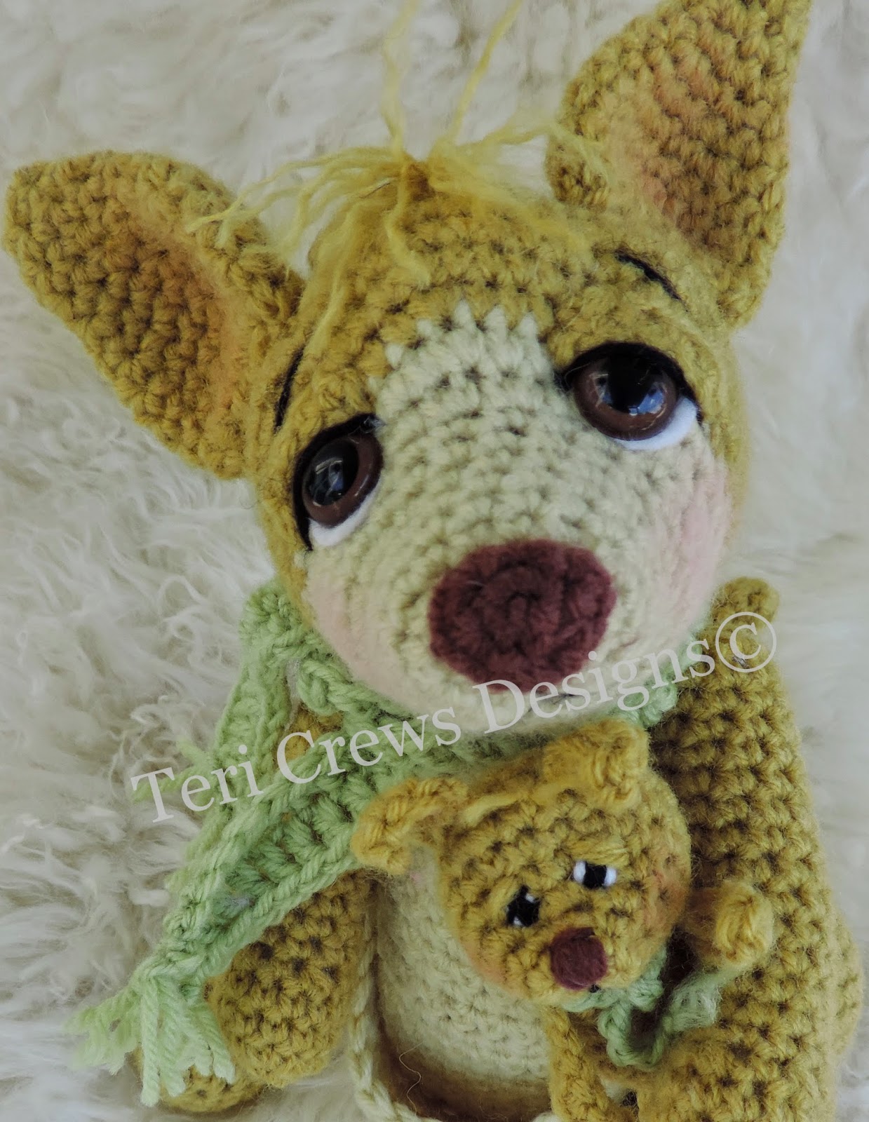 Teris Blog: Simply Cute Kangaroo, New Crochet Pattern