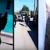 VIDEO Policías huyen cuando se topan con comando armado que después ejecuta a un hombre en Sinaloa