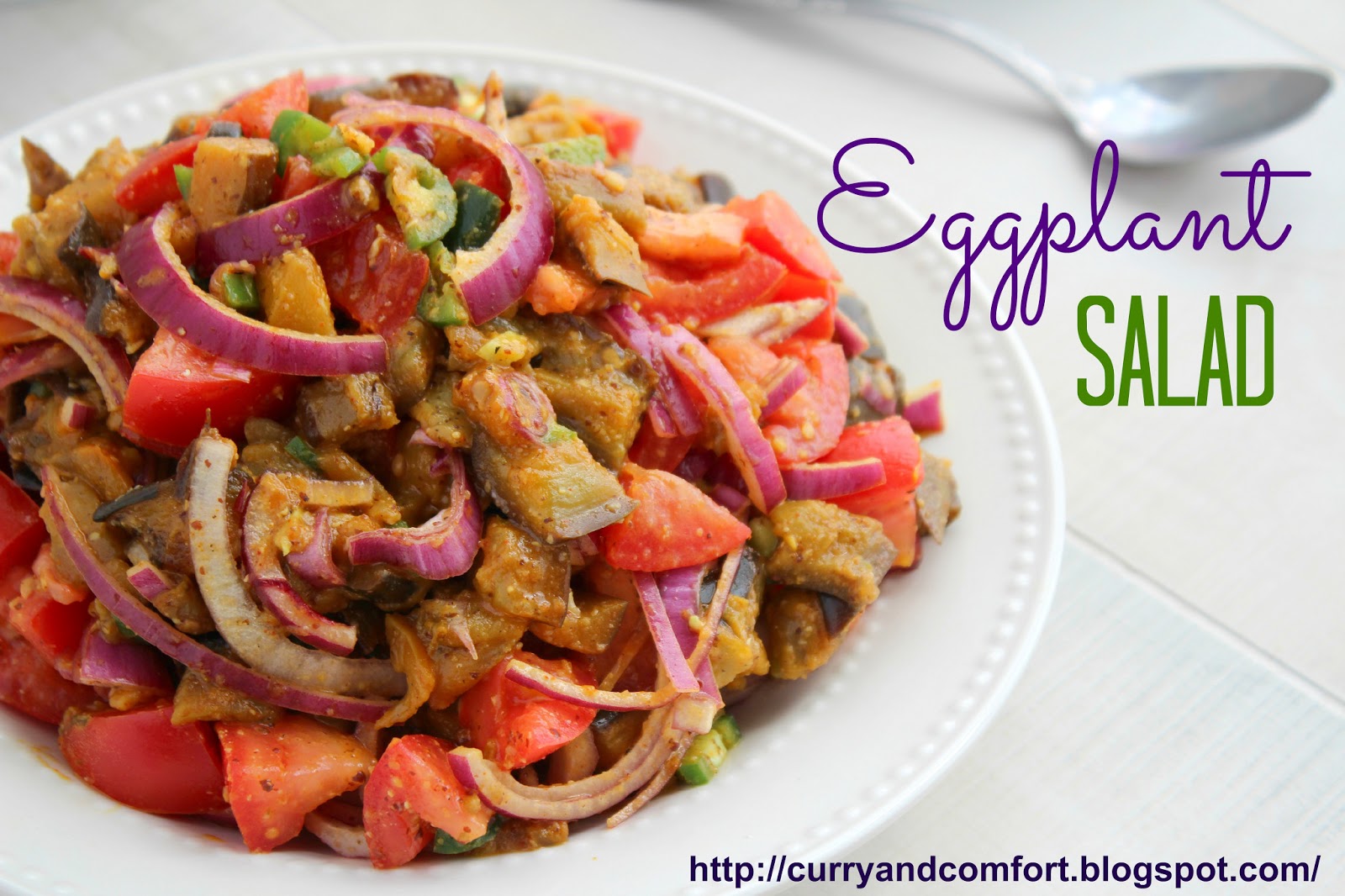 Kitchen Simmer Sauteed Eggplant Salad (Vegan)