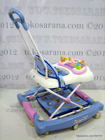 D 2 in One Royal RY8188 Circus Baby Walker and Rocker
