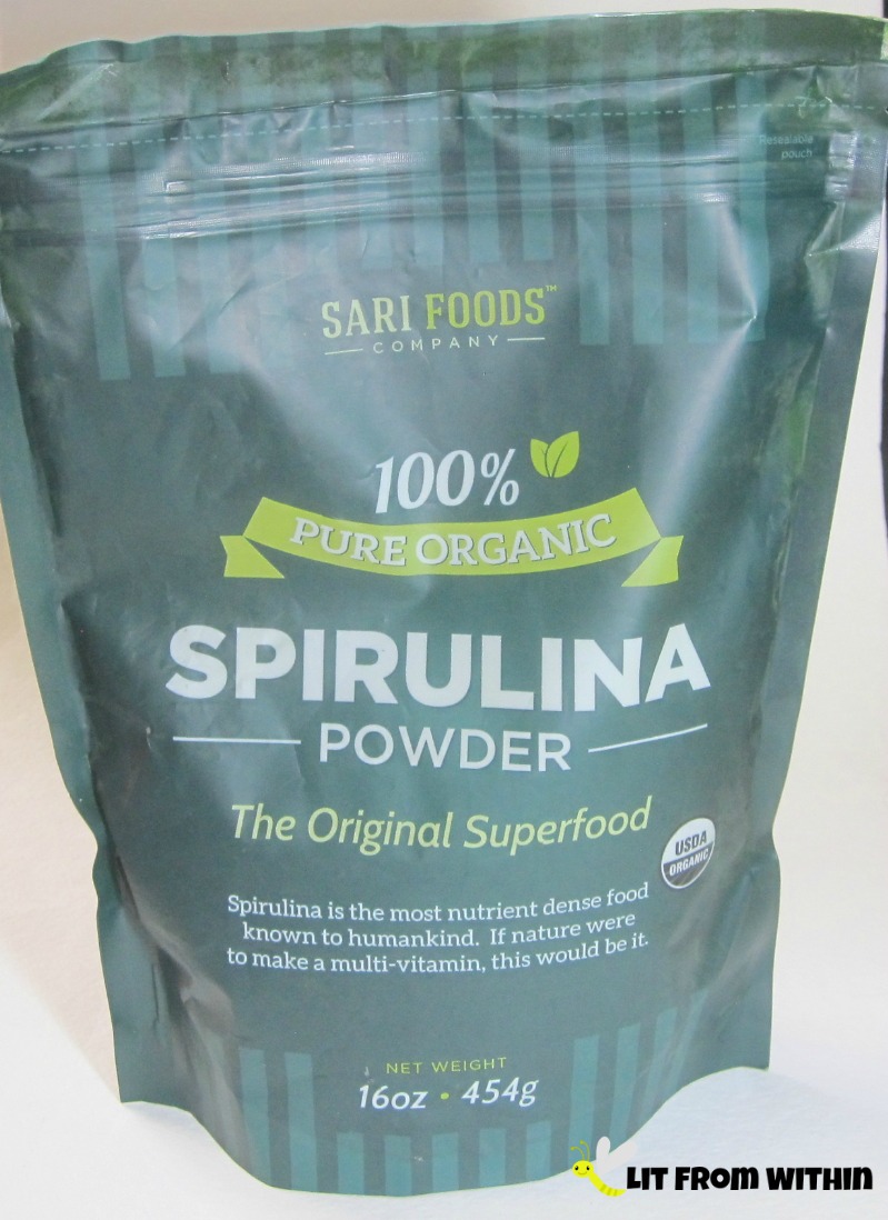 Lit from Within SariNotSorry Sari Superfood, that is Spirulina, Nutritional Yeast, and