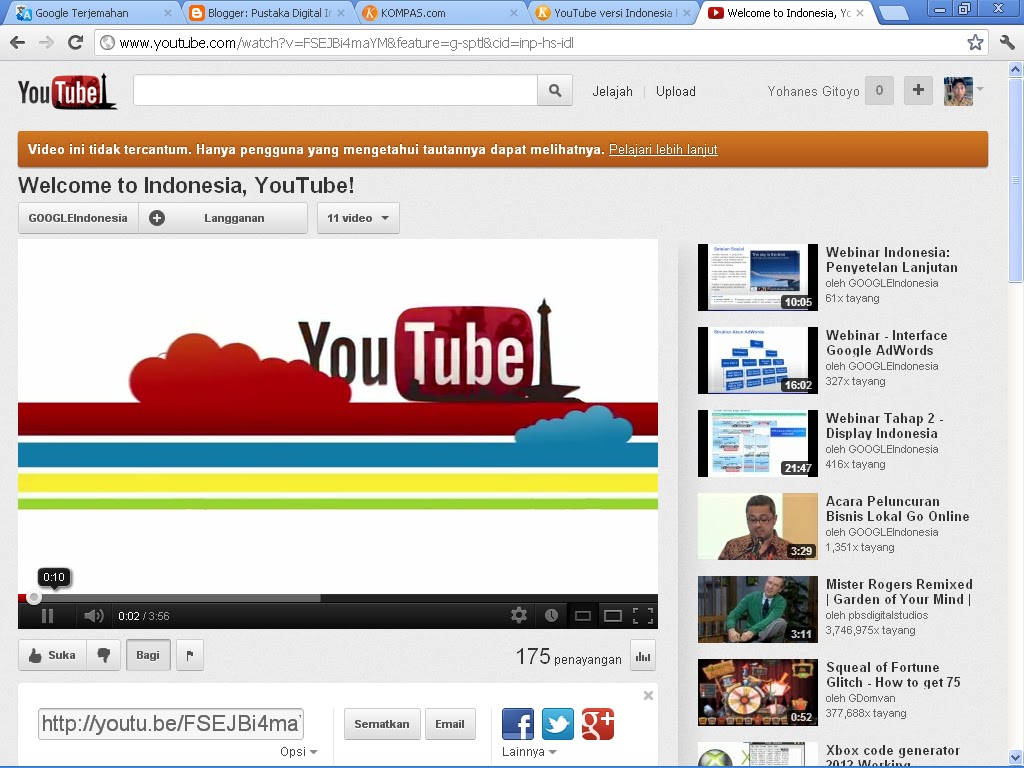 Email Youtube Indonesia | pustaka digital indonesia youtube versi indonesia resmi Email Youtube Indonesia | pustaka digital indonesia youtube versi indonesia resmi
