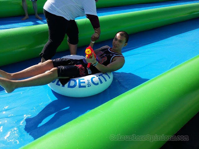 Push me, and then just pull me, till I can slide to, the end of this.