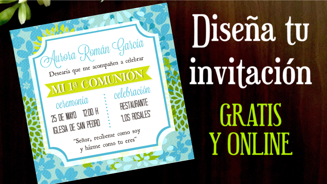 Scraparizate: DISEÑO DE INVITACIÓN GRATUITO Y ONLINE