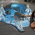 A arte de rua 3D que convida as pessoas a interagirem de forma criativa com as imagens