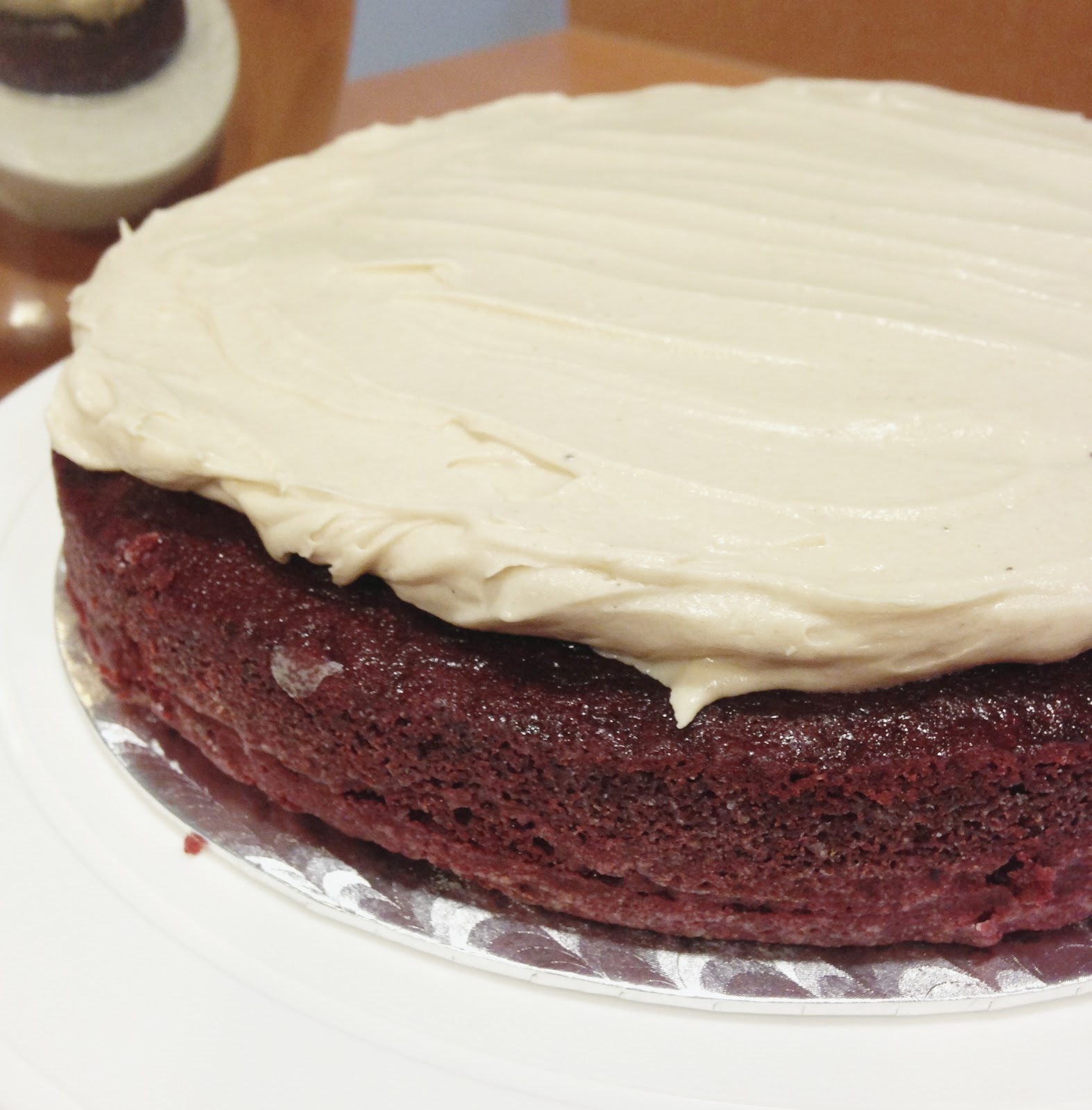 Pastry School Diaries Red Velvet Cake with Cinnamon Buttercream