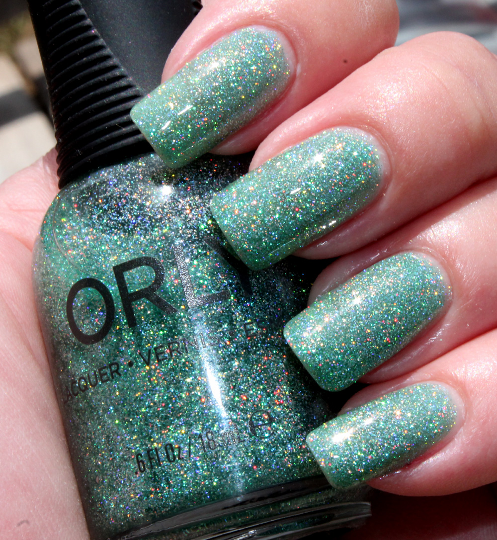 Orly Sparkling Garbage - outdoor lighting (overcast) Orly Sparkling Garbage - outdoor lighting (overcast)